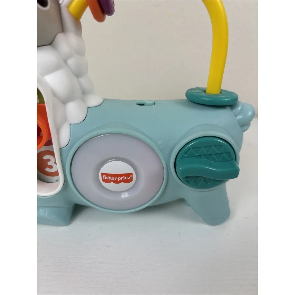 Fisher Price Linkimals Musical Llama Interactive Learning Toy Tested Works